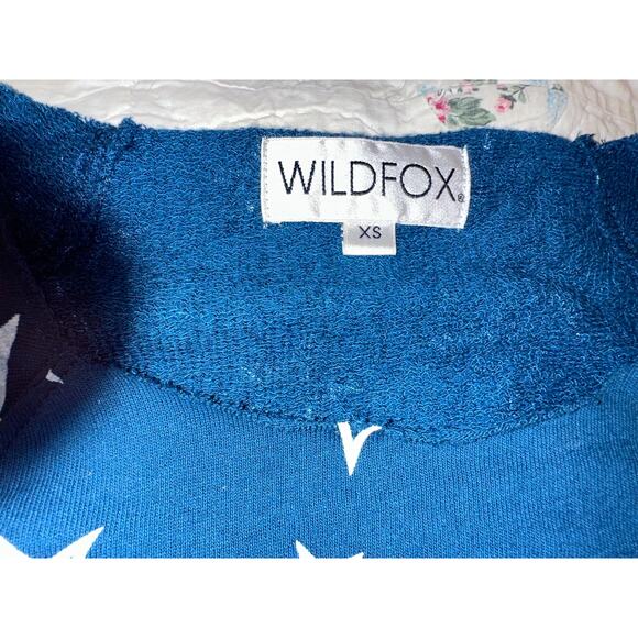 WILDFOX SEEING STARS VALLEY PULLOVER SWEATSHIRT XS - Picture 5 of 5